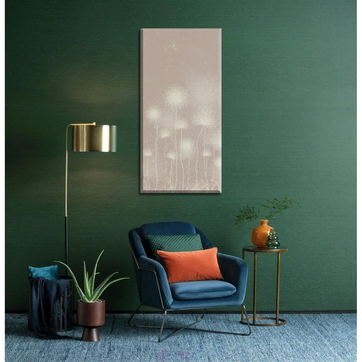 Дизайнерская модульная картина Citydecor Невесомость арт. 9.80 (1 модуль) 75x37 см