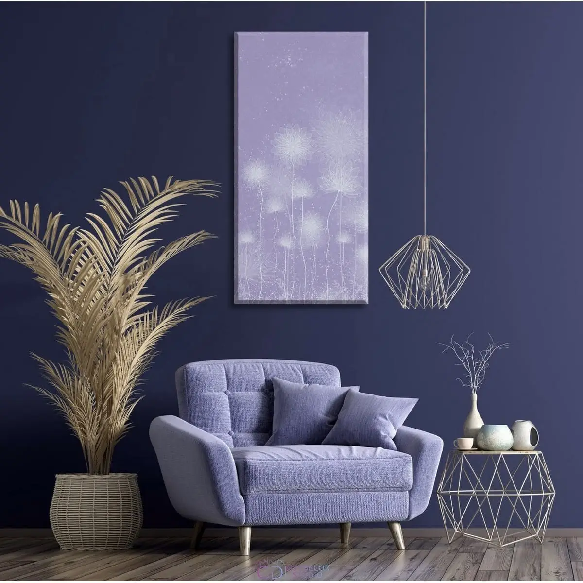 Дизайнерская модульная картина Citydecor Невесомость арт. 9.81 (1 модуль) 75x37 см