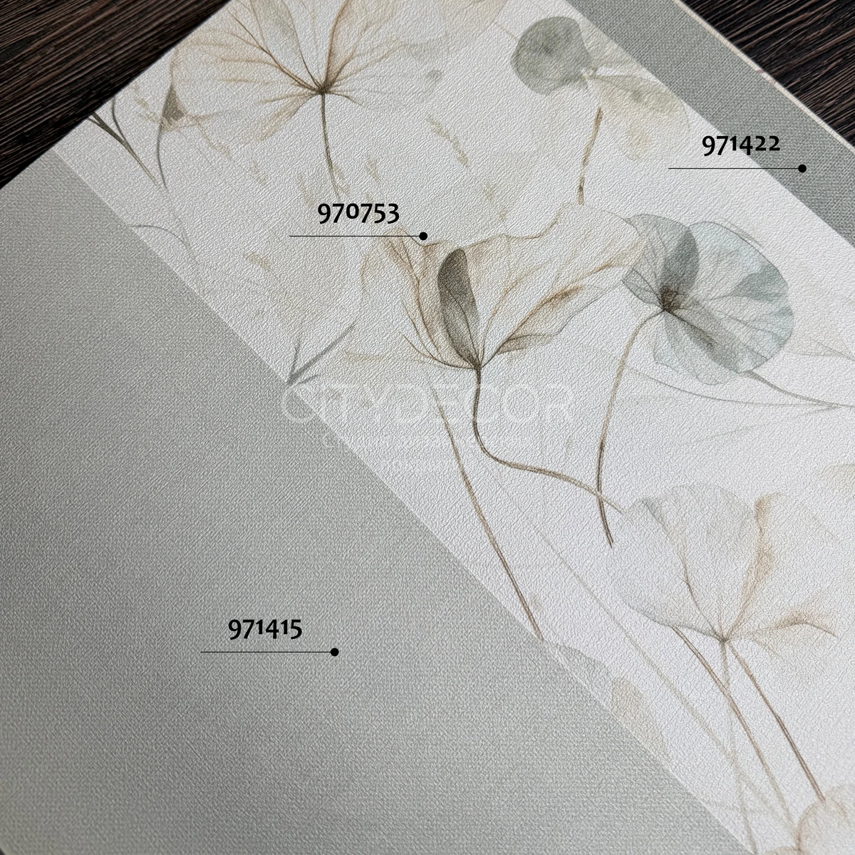 Обои Rasch Country Living 971422 виниловые на флизелине горячего тиснения 1,06x10,05м