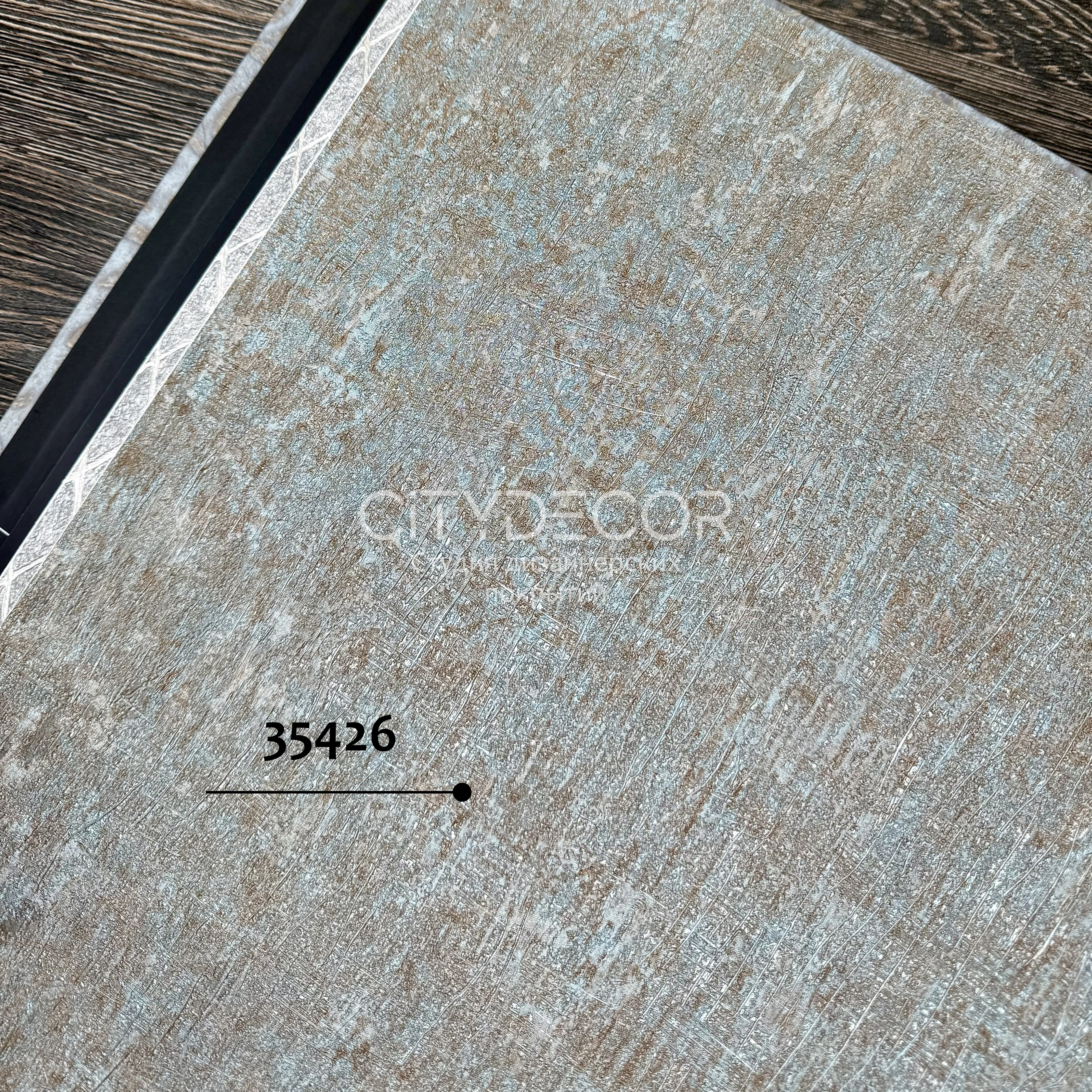 Обои Marburg Aura 35426 виниловые на флизелине горячего тиснения 1,06x10,05м