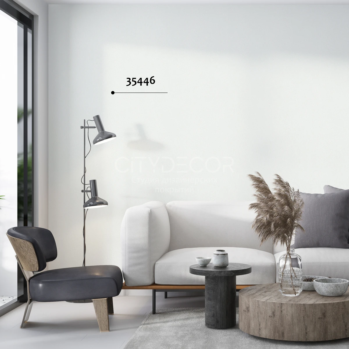 Обои Marburg Aura 35446 виниловые на флизелине горячего тиснения 1,06x10,05м