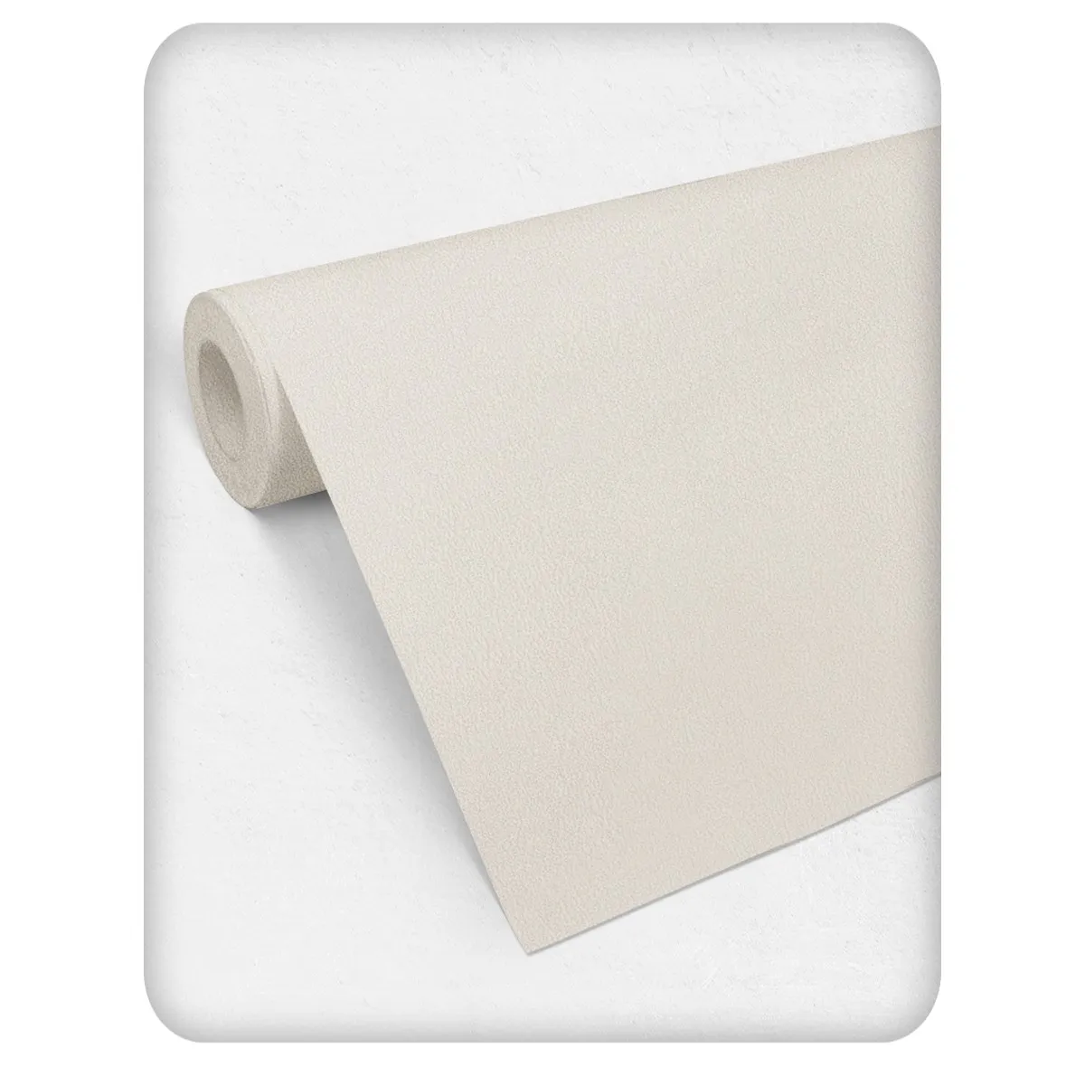 Обои Eurodecor Bonbon 5054-01 виниловые на флизелине горячего тиснения (фоновые однотонные) (бежевый) (1,06x10,05м)