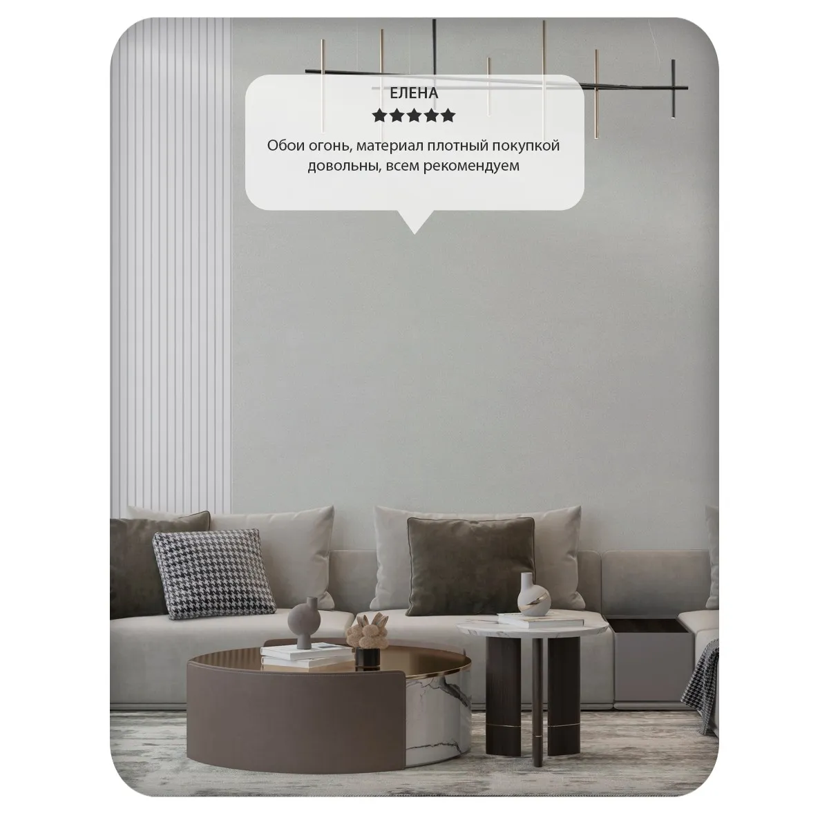 Обои Eurodecor Bonbon 5054-11 виниловые на флизелине горячего тиснения (фоновые однотонные) (серый) (1,06x10,05м)