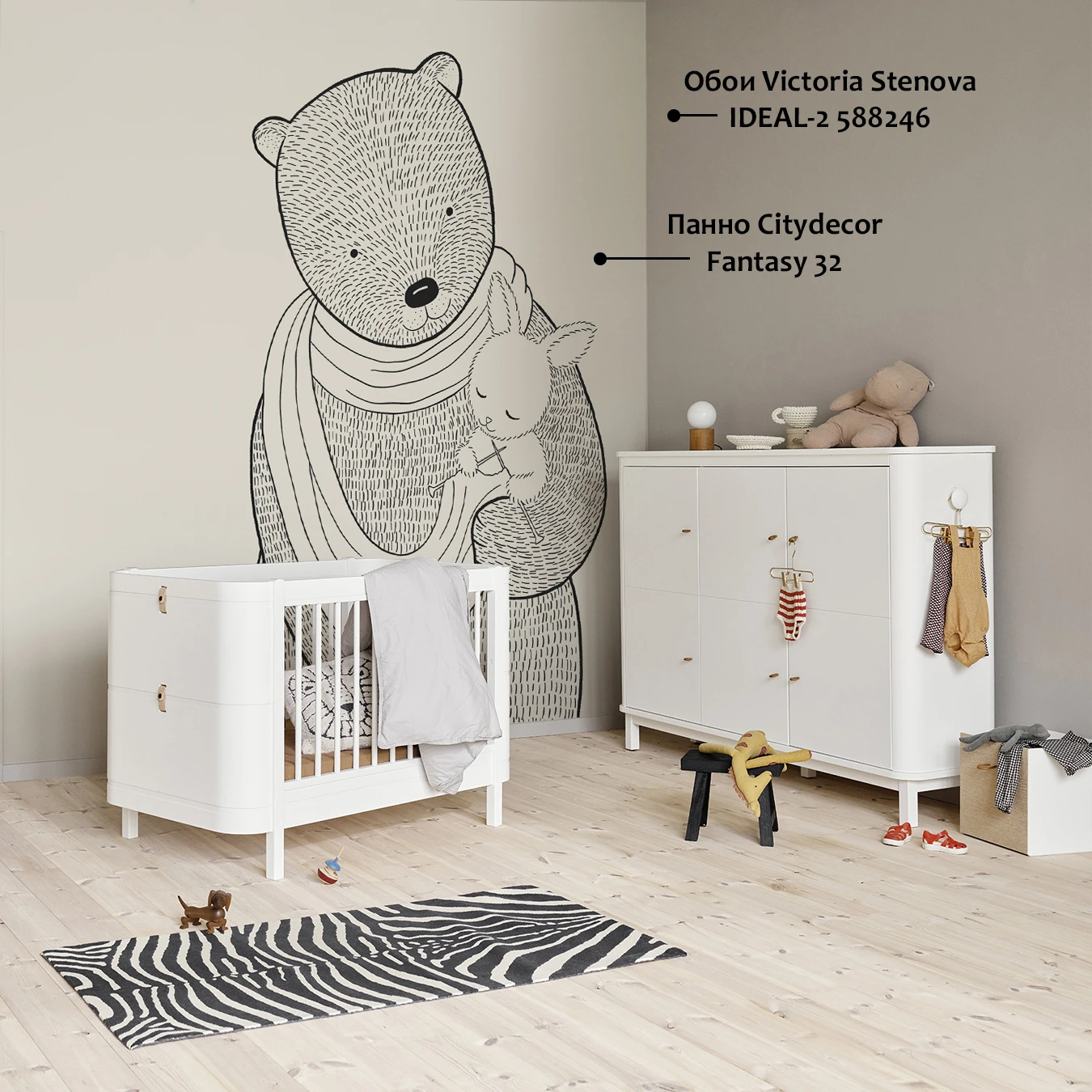 Обои Victoria Stenova IDEAL-2 588246 виниловые на флизелине горячего тиснения 1,06x10,05м (фоновые однотонные, цвет светло-коричневый)