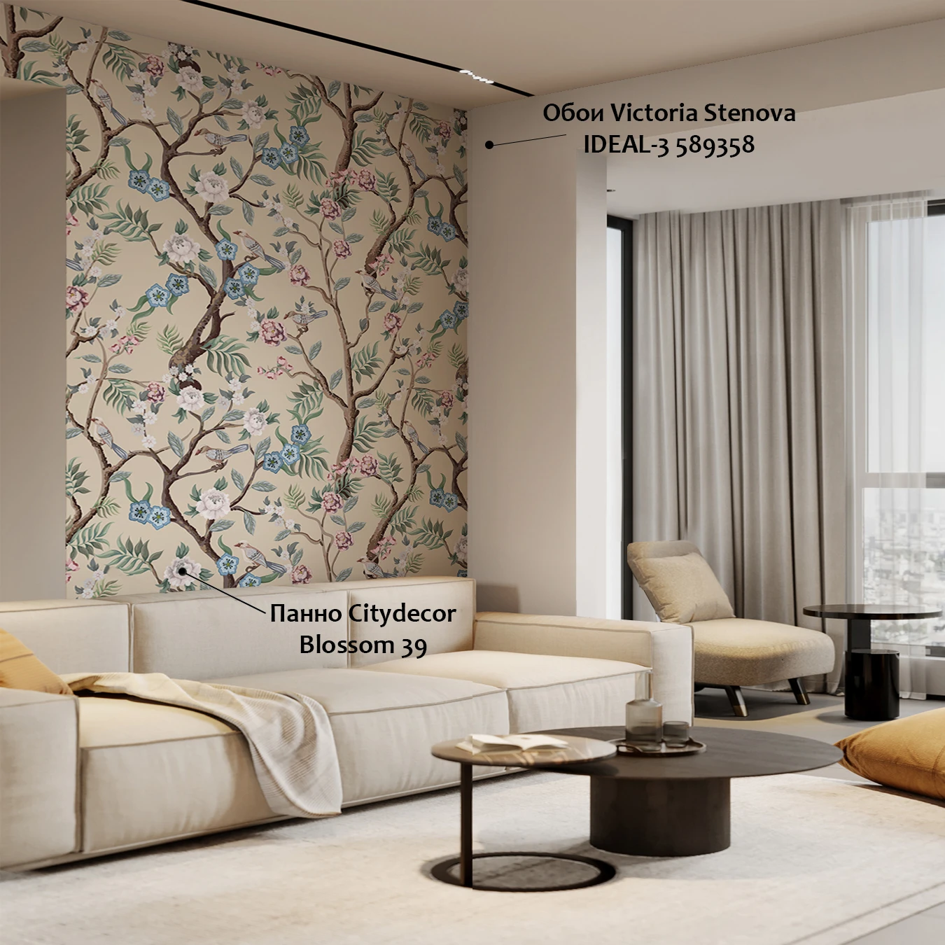 Обои Victoria Stenova IDEAL-3 589358 виниловые на флизелине горячего тиснения 1,06x10,05м (фоновые однотонные, цвет кофейный)
