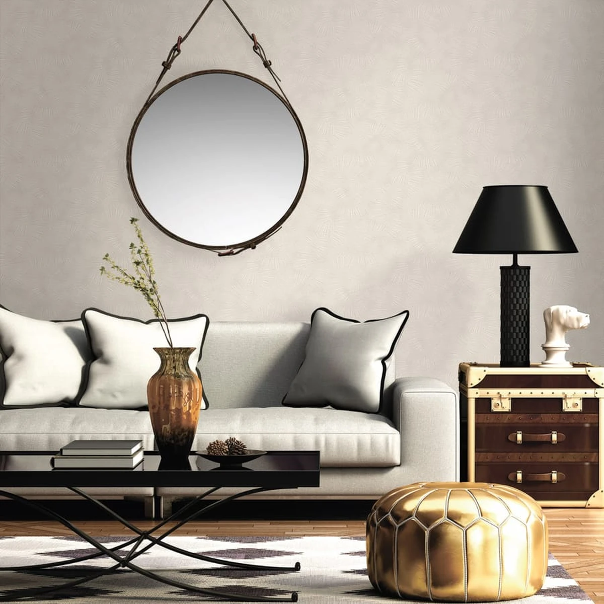 Обои Fipar Italian Comfort 24250 виниловые на флизелине горячего тиснения 1,06x10,05м