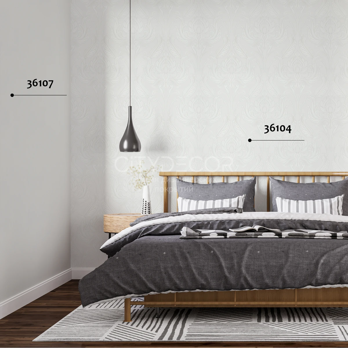 Обои Marburg Melange 36104 виниловые на флизелине горячего тиснения 1,06x10,05м