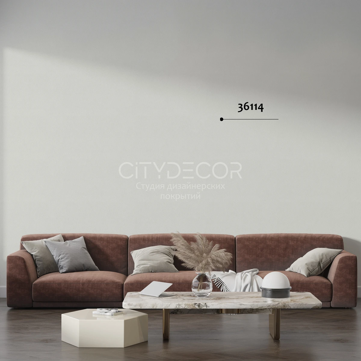 Обои Marburg Melange 36114 виниловые на флизелине горячего тиснения 1,06x10,05м