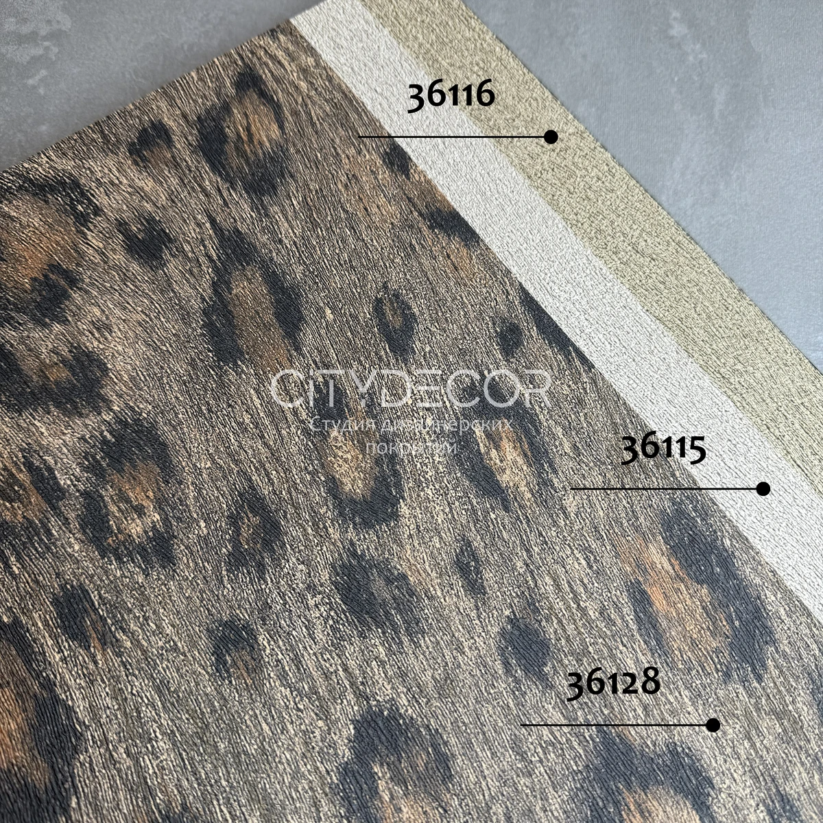 Обои Marburg Melange 36116 виниловые на флизелине горячего тиснения 1,06x10,05м