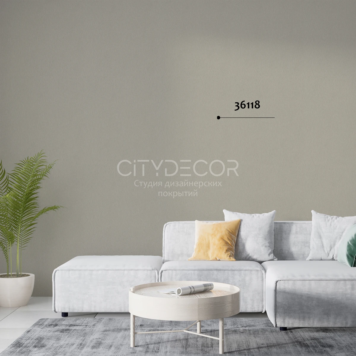 Обои Marburg Melange 36118 виниловые на флизелине горячего тиснения 1,06x10,05м