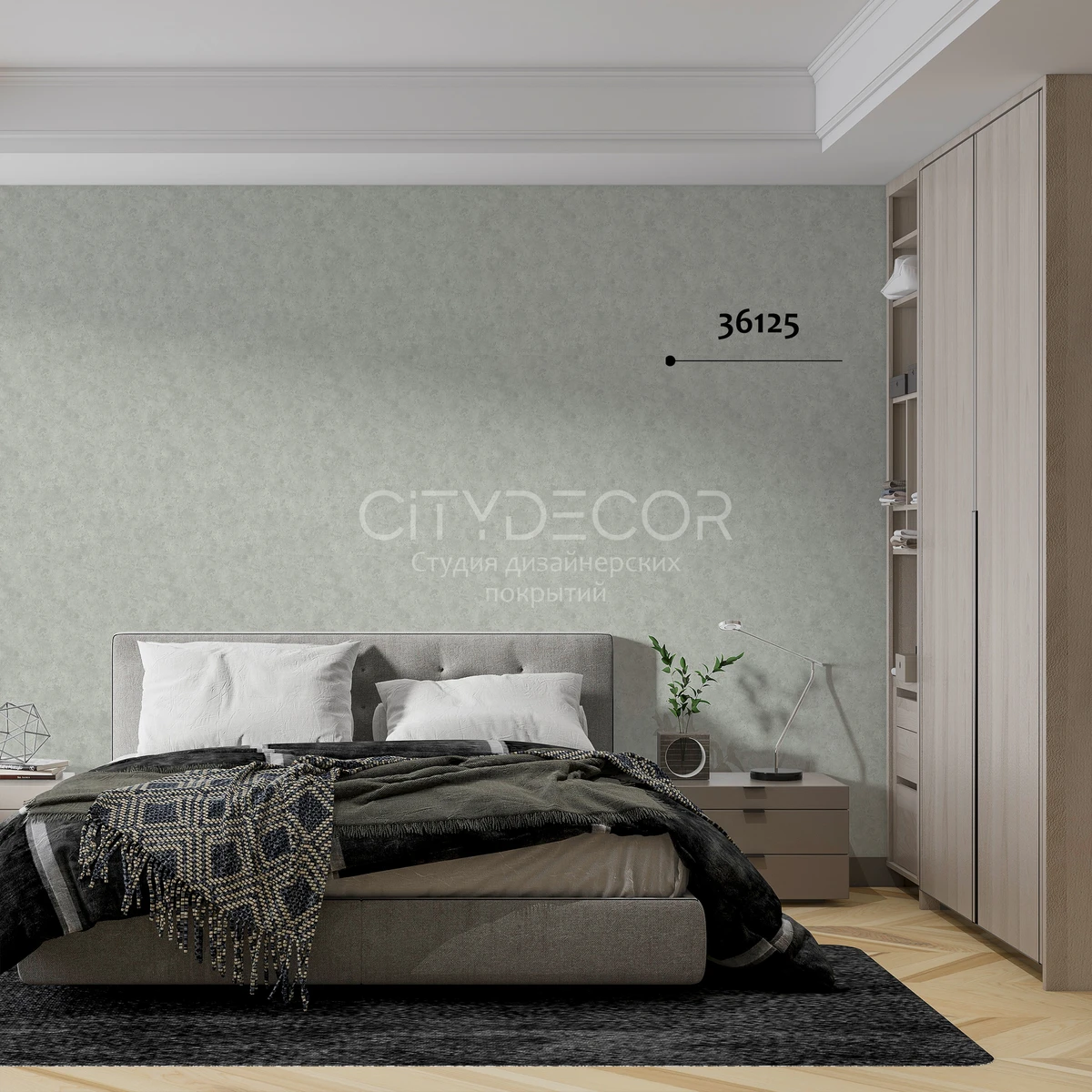 Обои Marburg Melange 36125 виниловые на флизелине горячего тиснения 1,06x10,05м