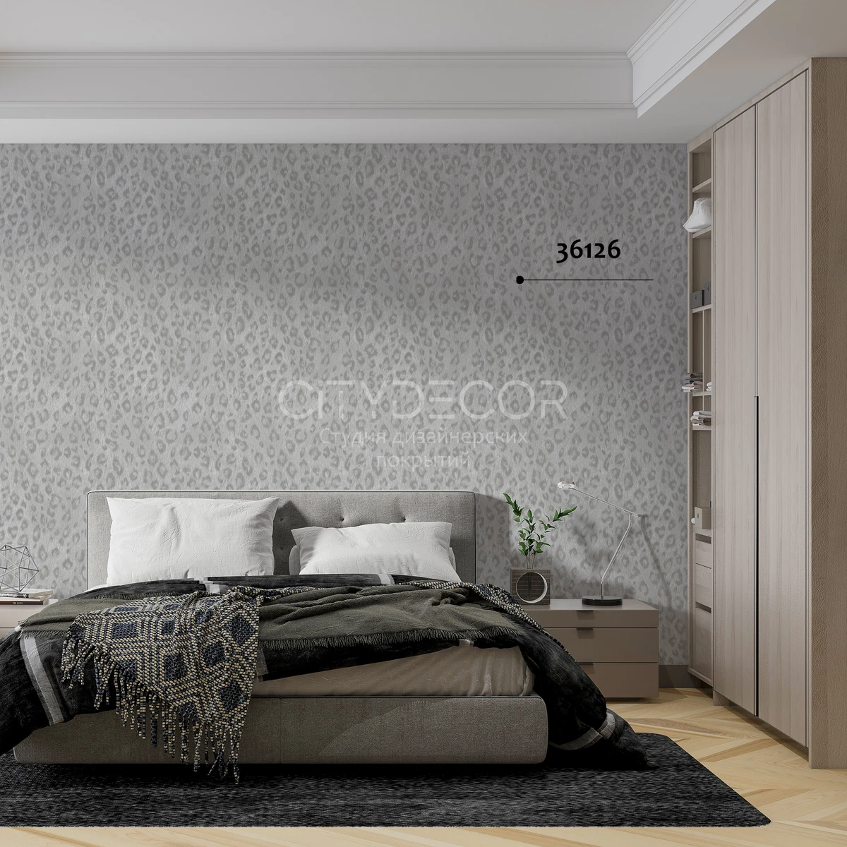 Обои Marburg Melange 36126 виниловые на флизелине горячего тиснения 1,06x10,05м