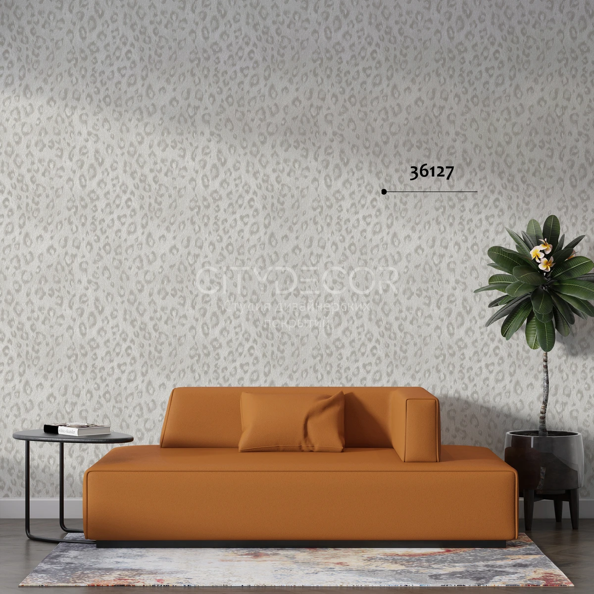 Обои Marburg Melange 36127 виниловые на флизелине горячего тиснения 1,06x10,05м