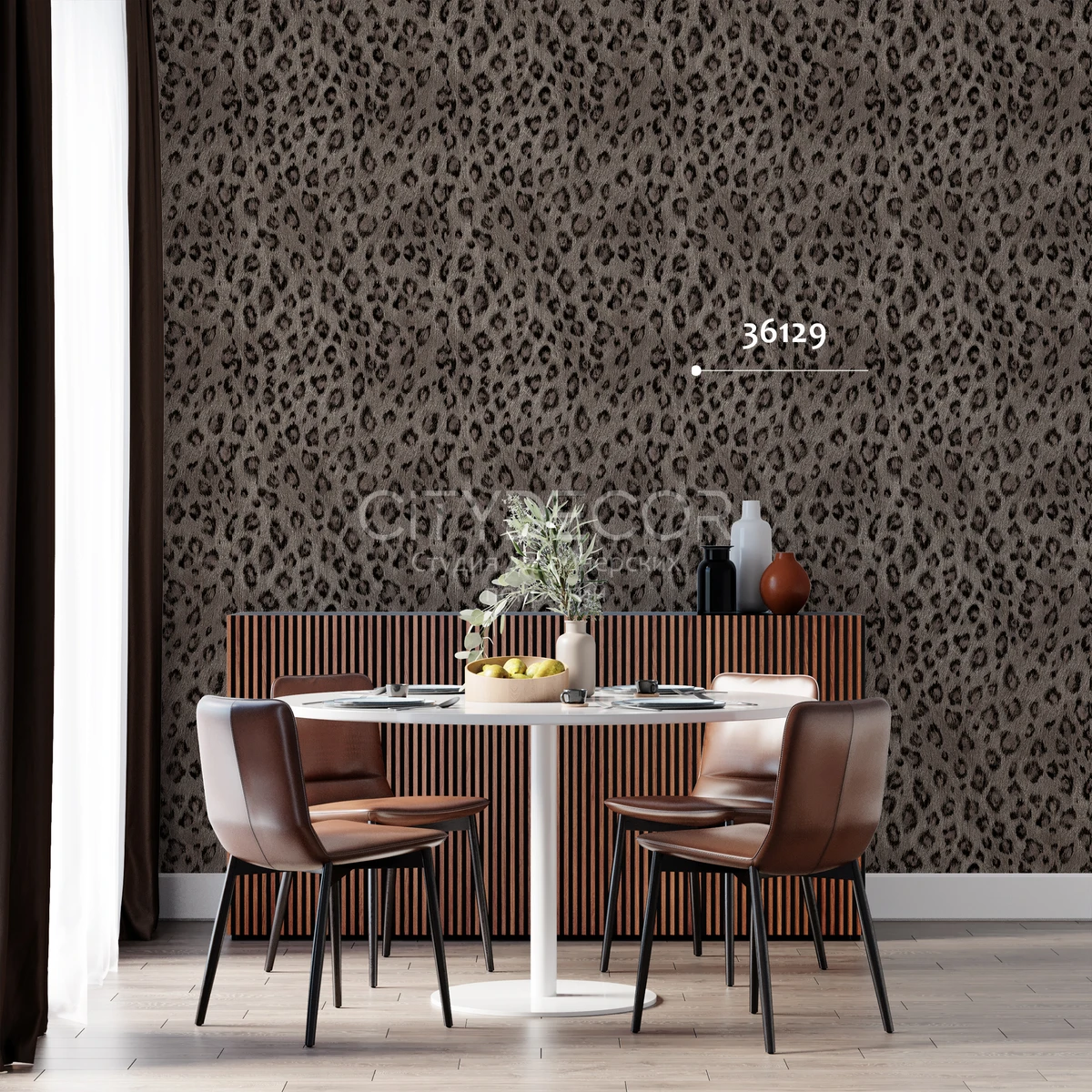 Обои Marburg Melange 36129 виниловые на флизелине горячего тиснения 1,06x10,05м