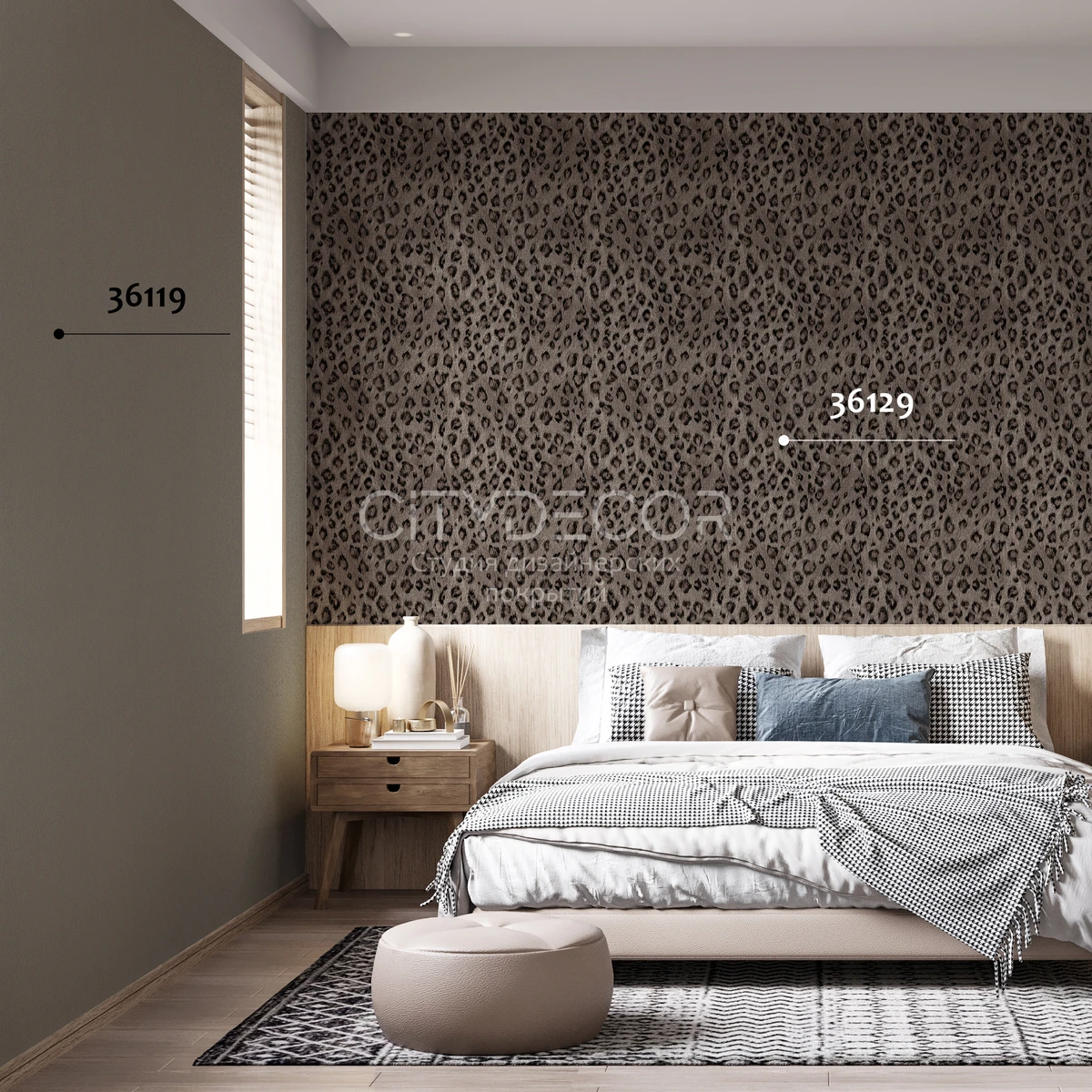 Обои Marburg Melange 36129 виниловые на флизелине горячего тиснения 1,06x10,05м