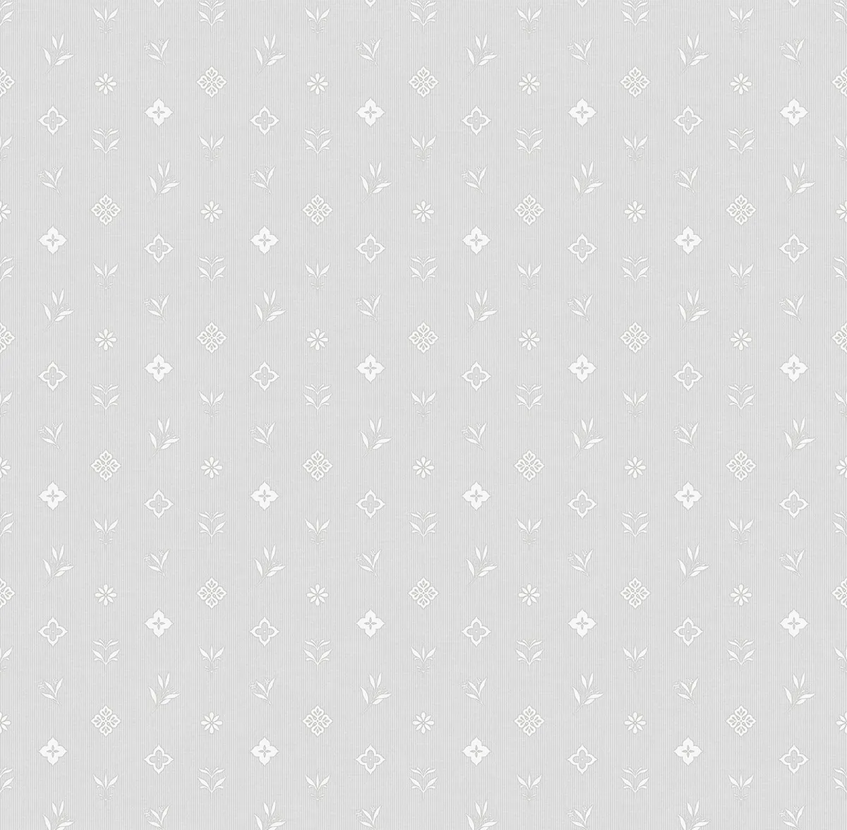 Обои Victoria Stenova MONOGRAMMA 589252 виниловые на флизелине горячего тиснения (светло-серый) (1,06x10,05м)