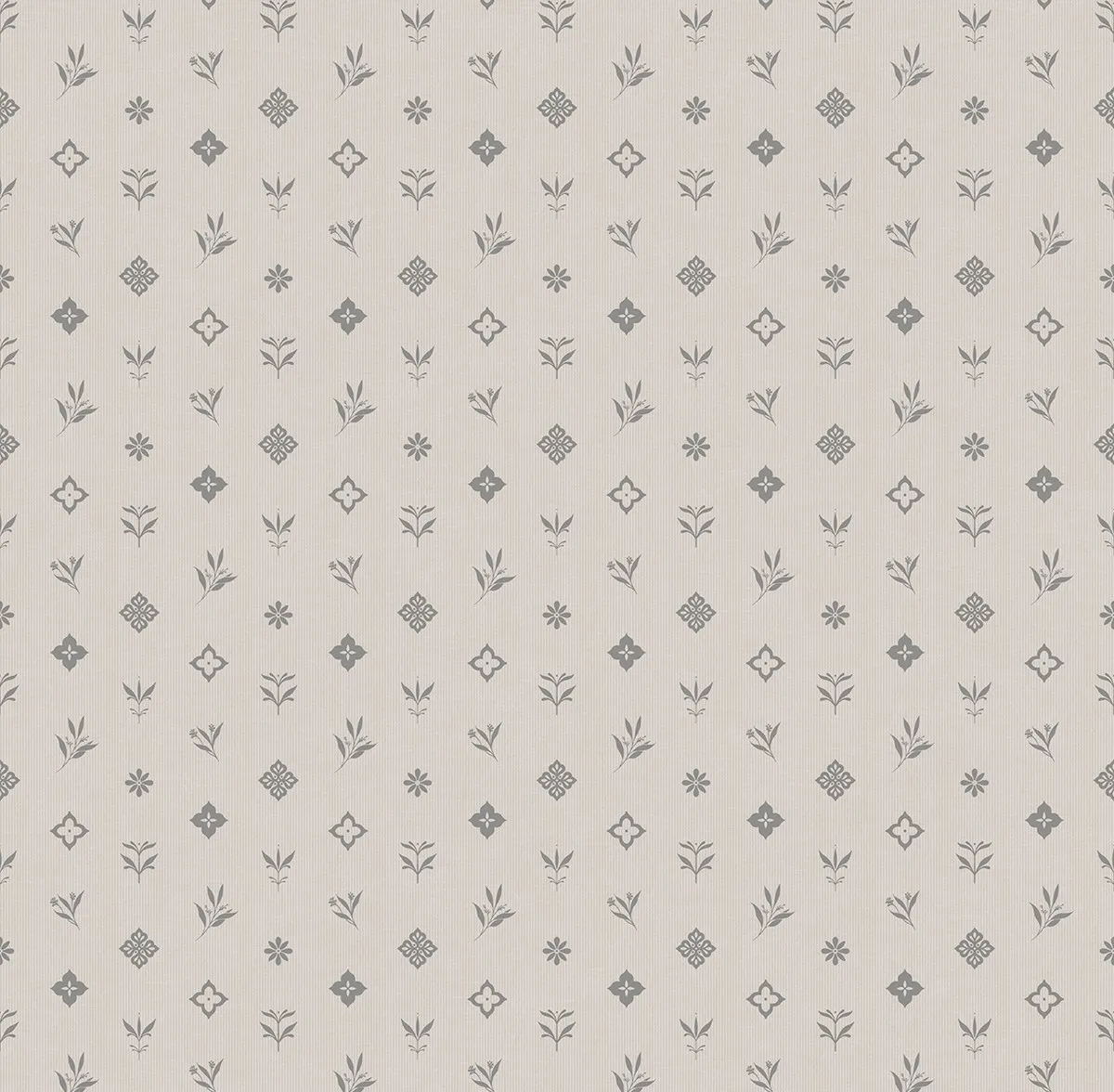 Обои Victoria Stenova MONOGRAMMA 589259 виниловые на флизелине горячего тиснения (бежевый) (1,06x10,05м)