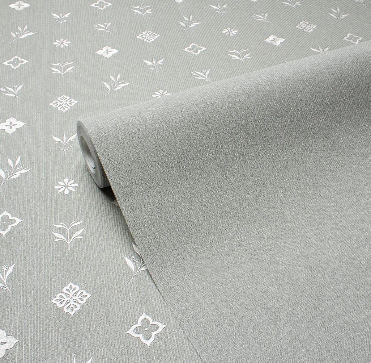 Обои Victoria Stenova MONOGRAMMA 589263 виниловые на флизелине горячего тиснения (оливковый) (1,06x10,05м)