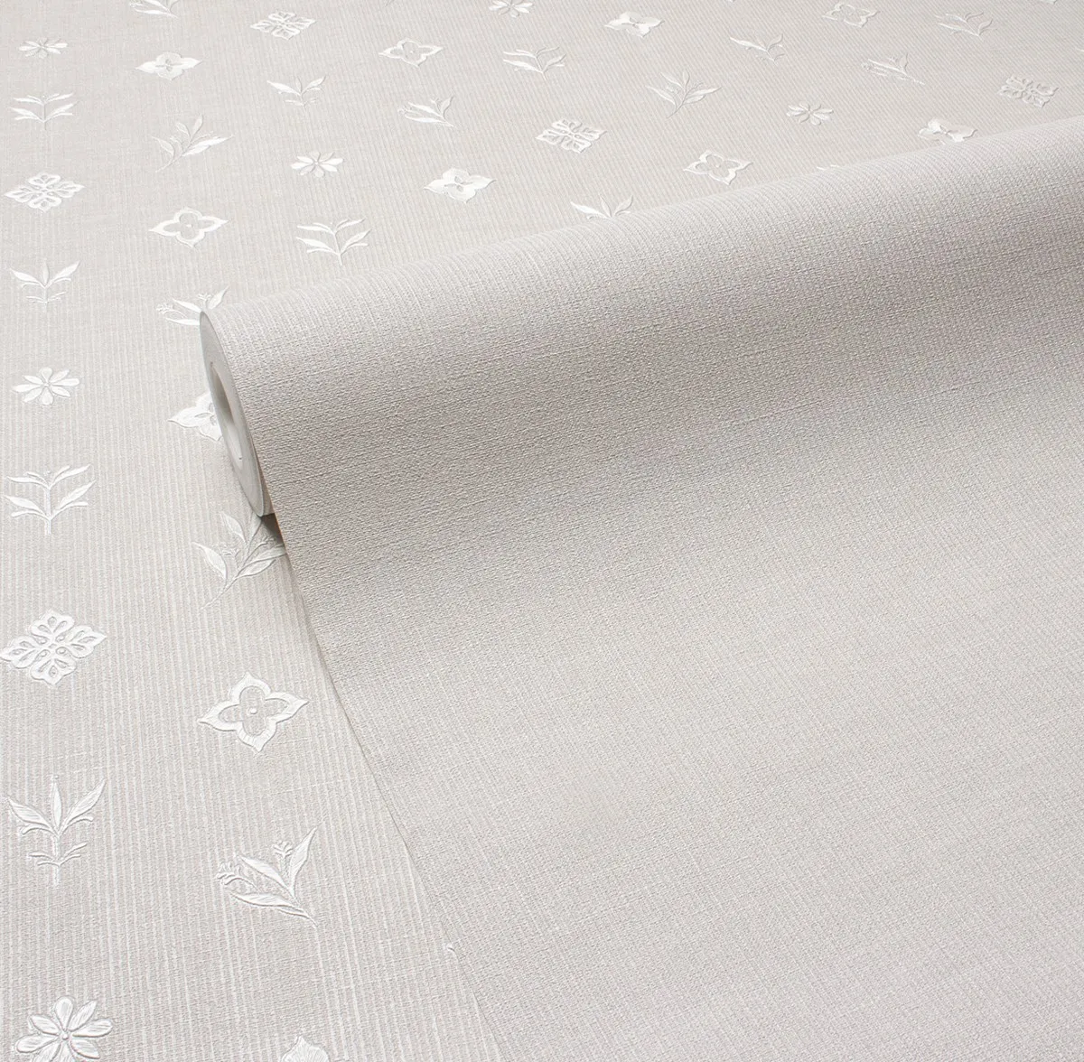 Обои Victoria Stenova MONOGRAMMA 589266 виниловые на флизелине горячего тиснения (бежевый) (1,06x10,05м)