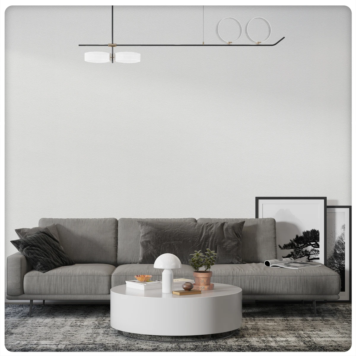 Обои Palitra Monochrome HC71822-14 виниловые на флизелине горячего тиснения 1,06x10,05м (фоновые однотонные, цвет светло-бежевый)
