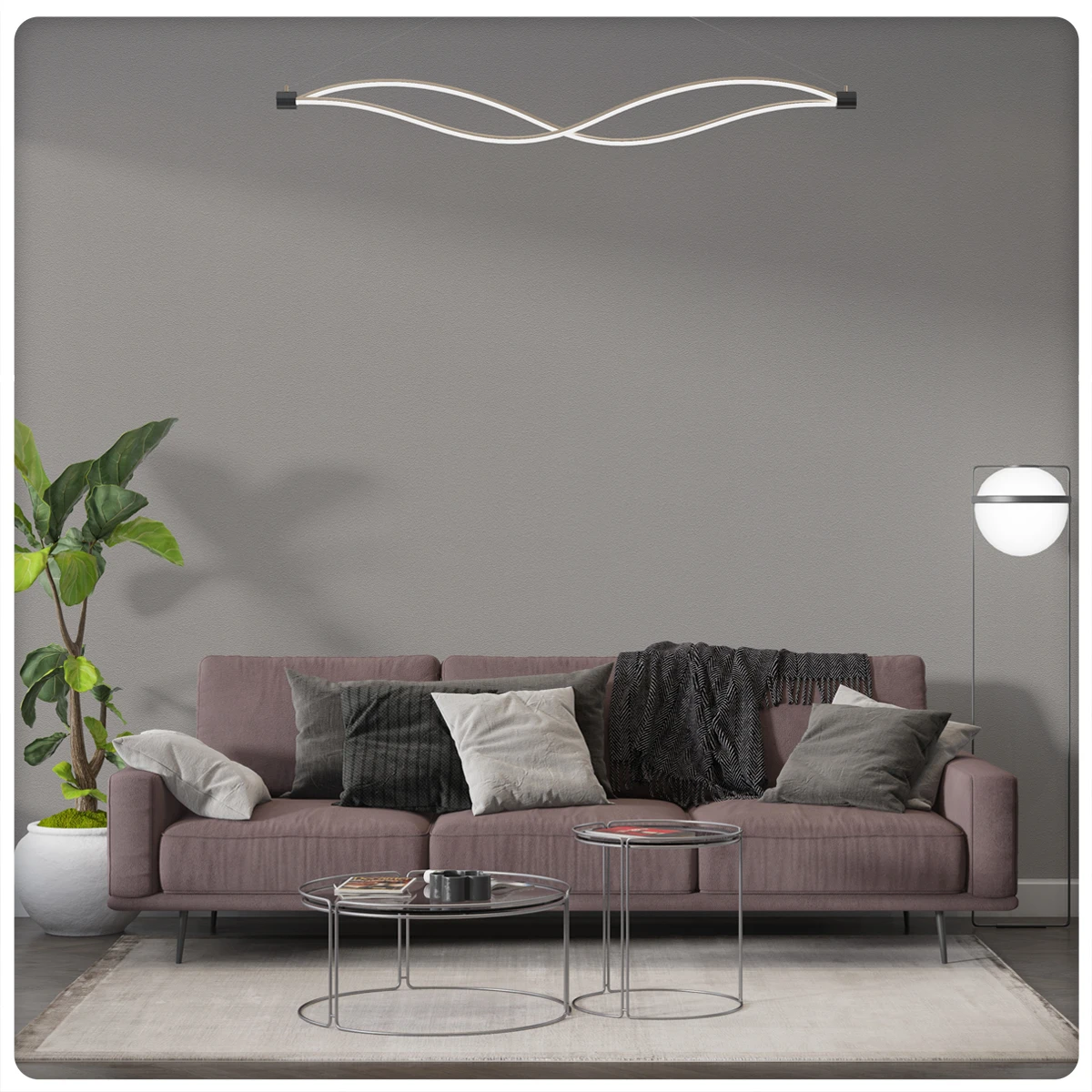 Обои Palitra Monochrome HC71822-28 виниловые на флизелине горячего тиснения 1,06x10,05м (фоновые однотонные, цвет коричневый)