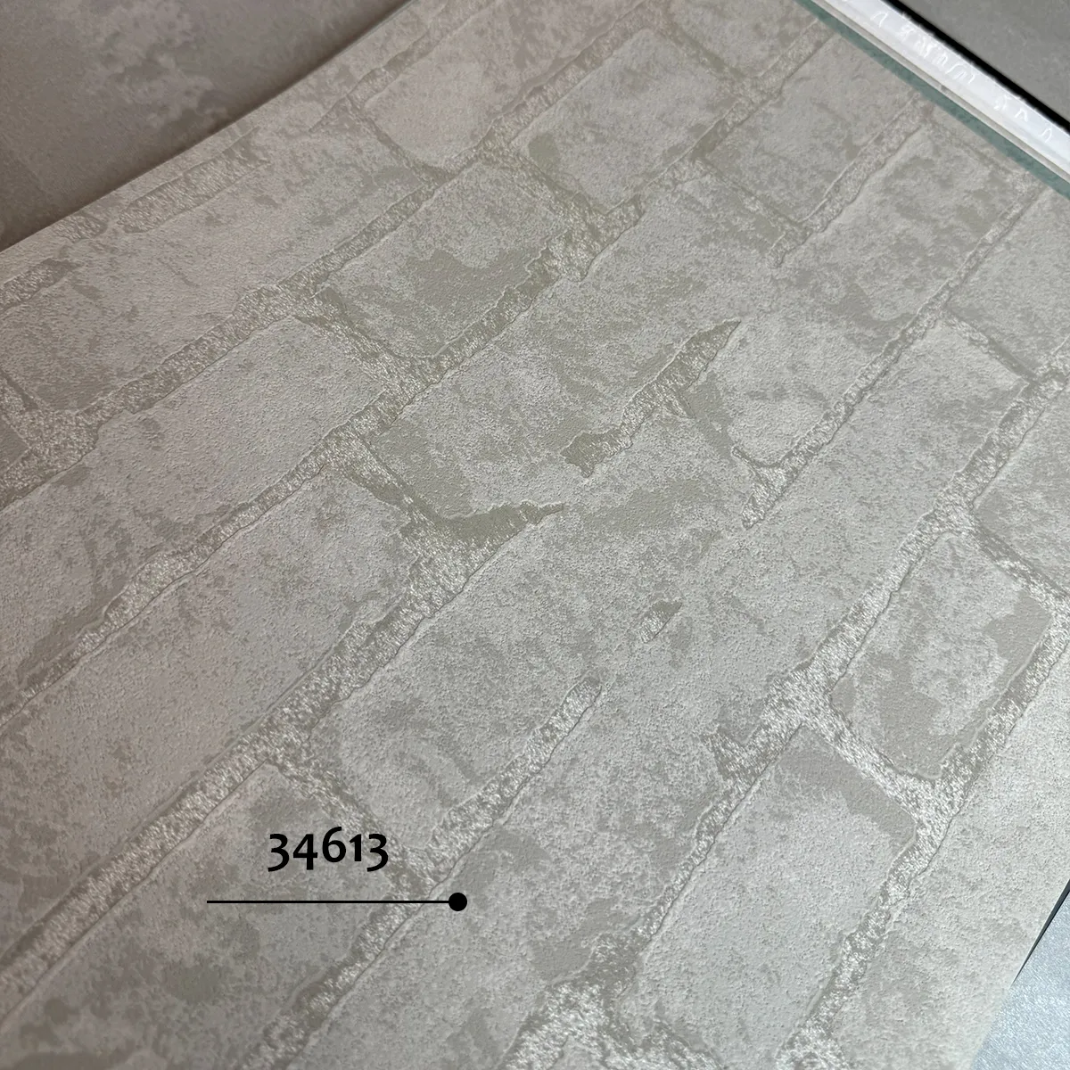 Немецкие флизелиновые обои Marburg Terra 34613 10.05 х 0.53 (имитация природных текстур, моющиеся, антивандальные)