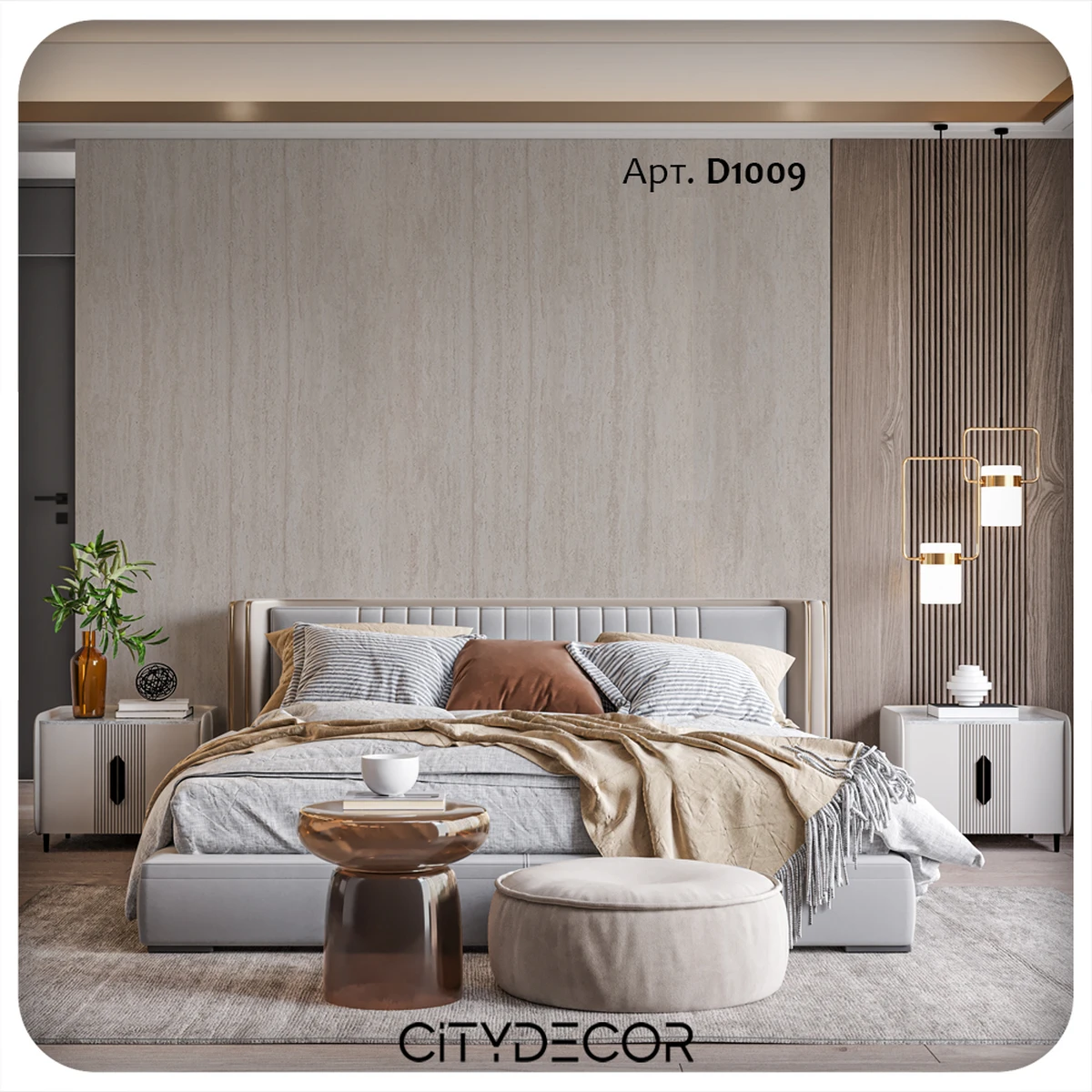 Гибкий камень Decaro WallPanels Flex Stone D1009 Travertine