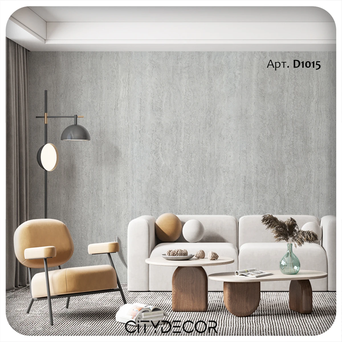 Гибкий камень Decaro WallPanels Flex Stone D1015 Travertine