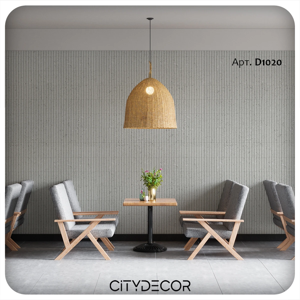 Гибкий камень Decaro WallPanels Flex Stone D1020 Bricks Ceppo