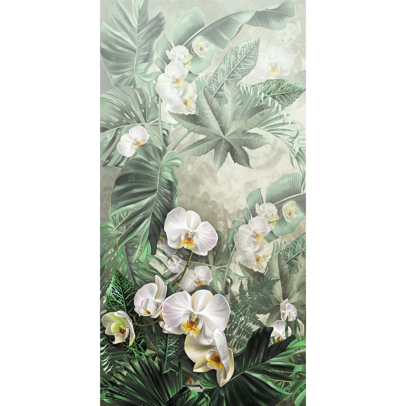 Самоклеящаяся пленка на окно, для мебели Знойные тропики 11 76x150 см