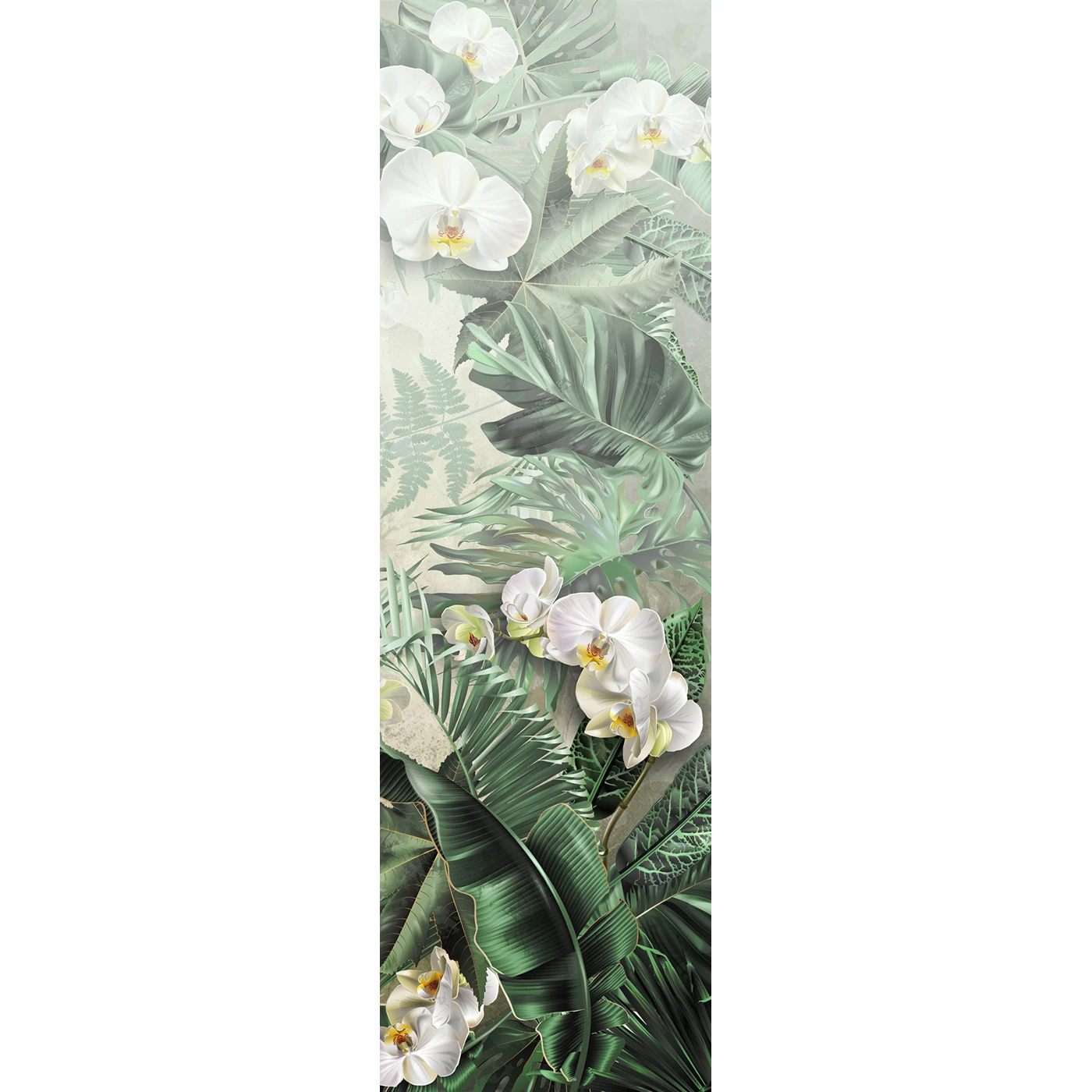 Самоклеящаяся пленка на окно, для мебели Знойные тропики 11 76x250 см