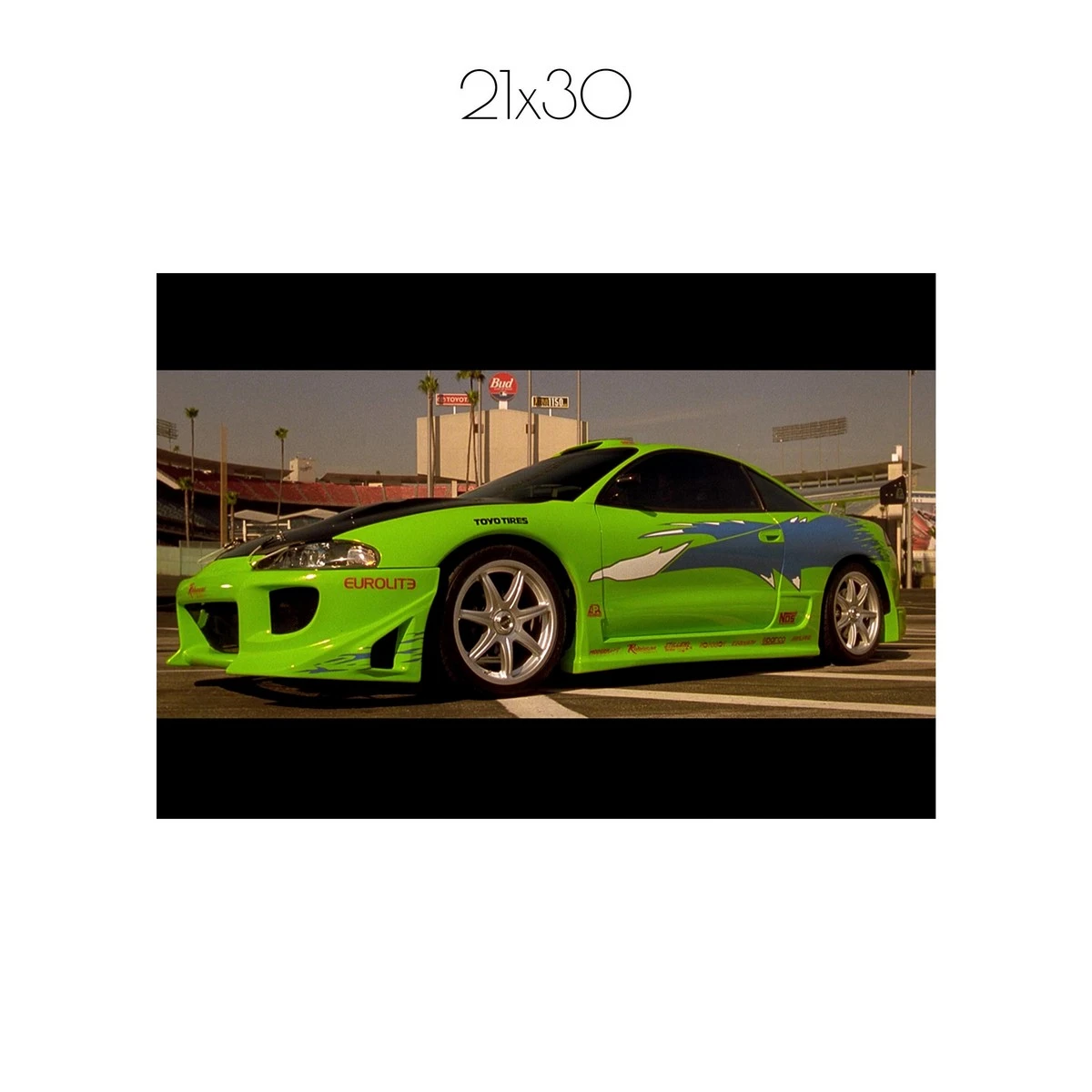Постер Citydecor Форсаж арт. 14 (1 постер 21x30 см без рамы)