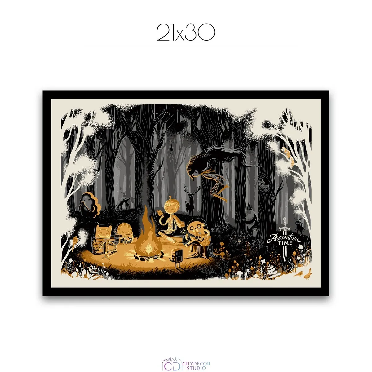 Постер Citydecor Время приключений арт. 5 (1 постер 21x30 см без рамы)