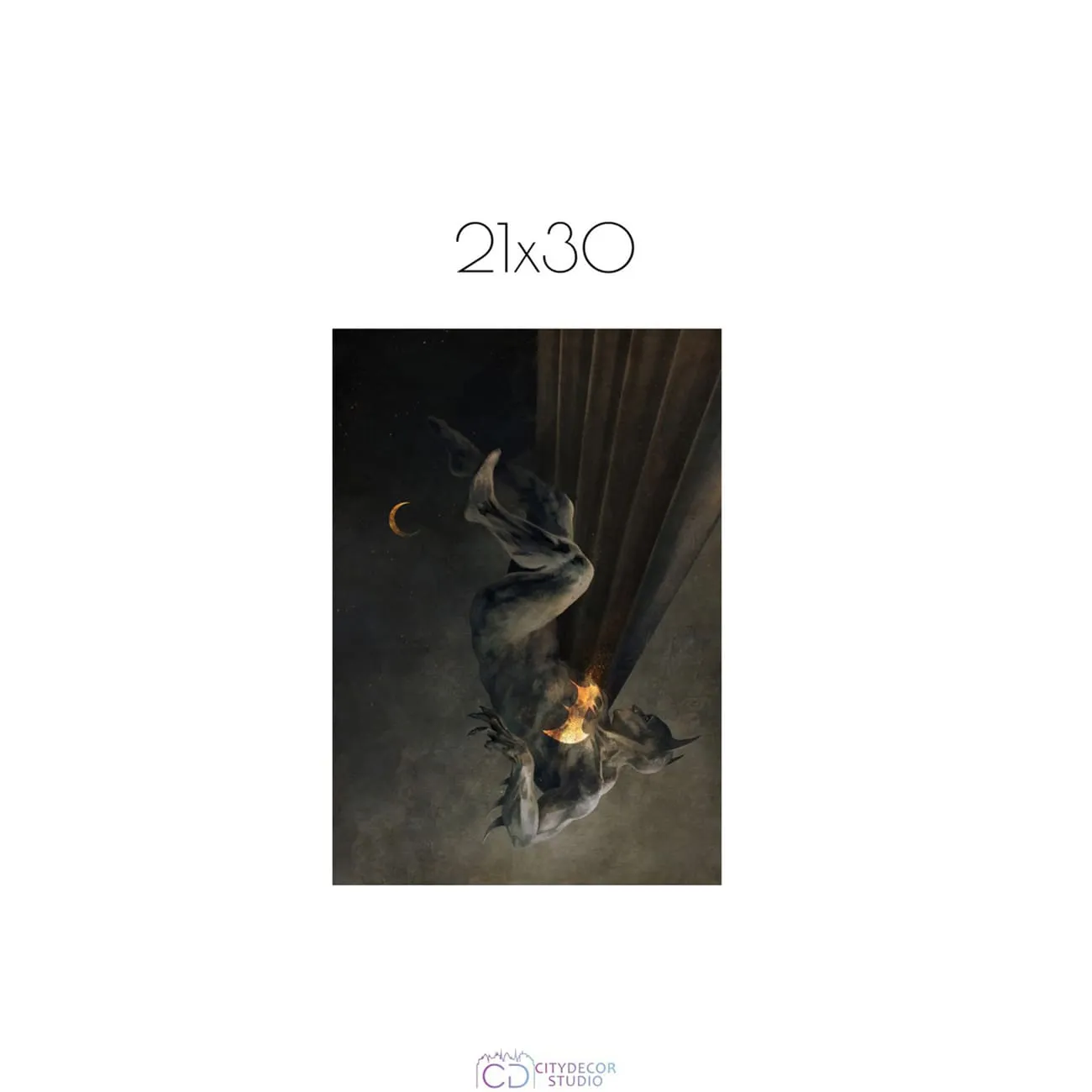 Постер Citydecor Batman арт. 10 (1 постер 21x30 см без рамы)