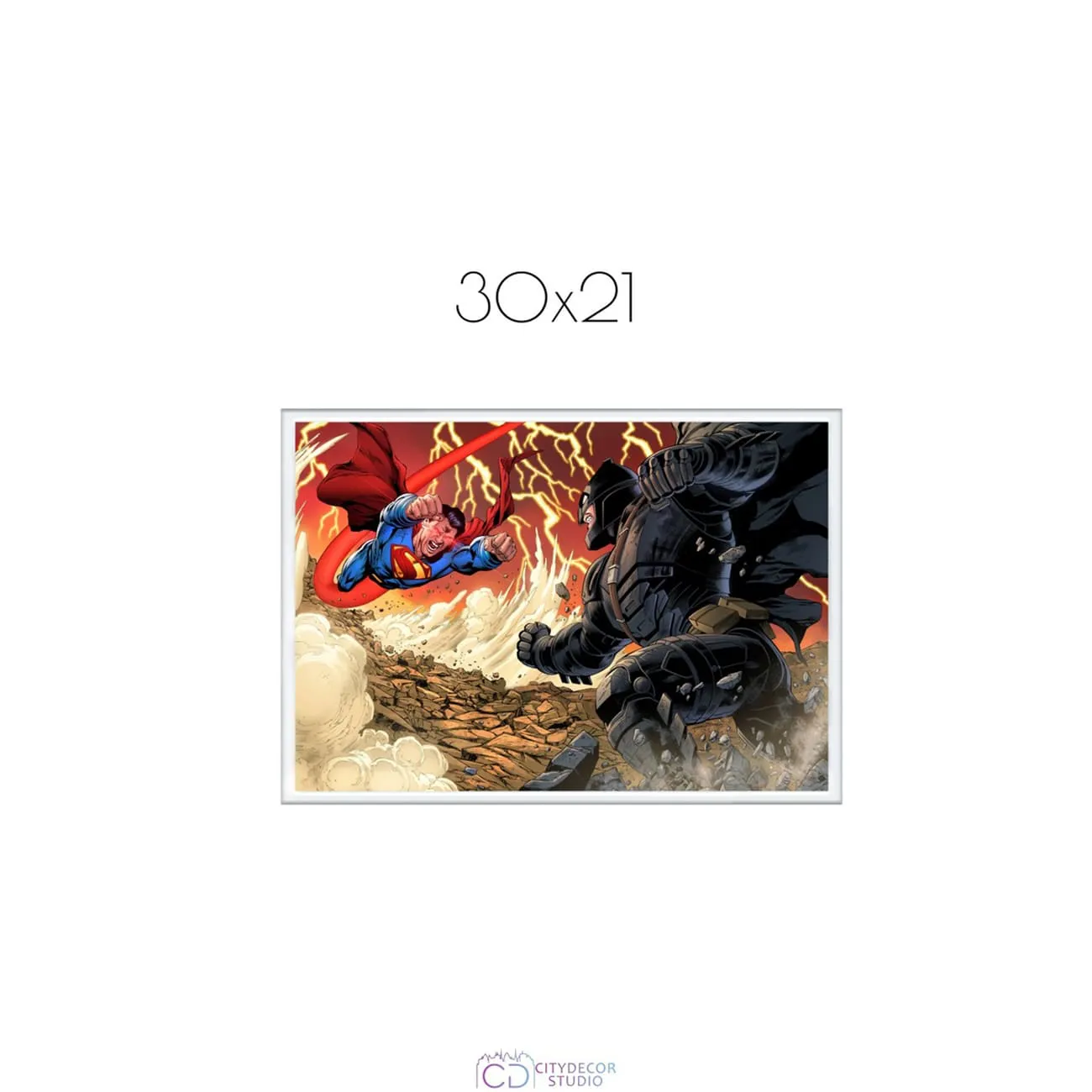 Постер Citydecor Batman арт. 12 (1 постер 21x30 см без рамы)