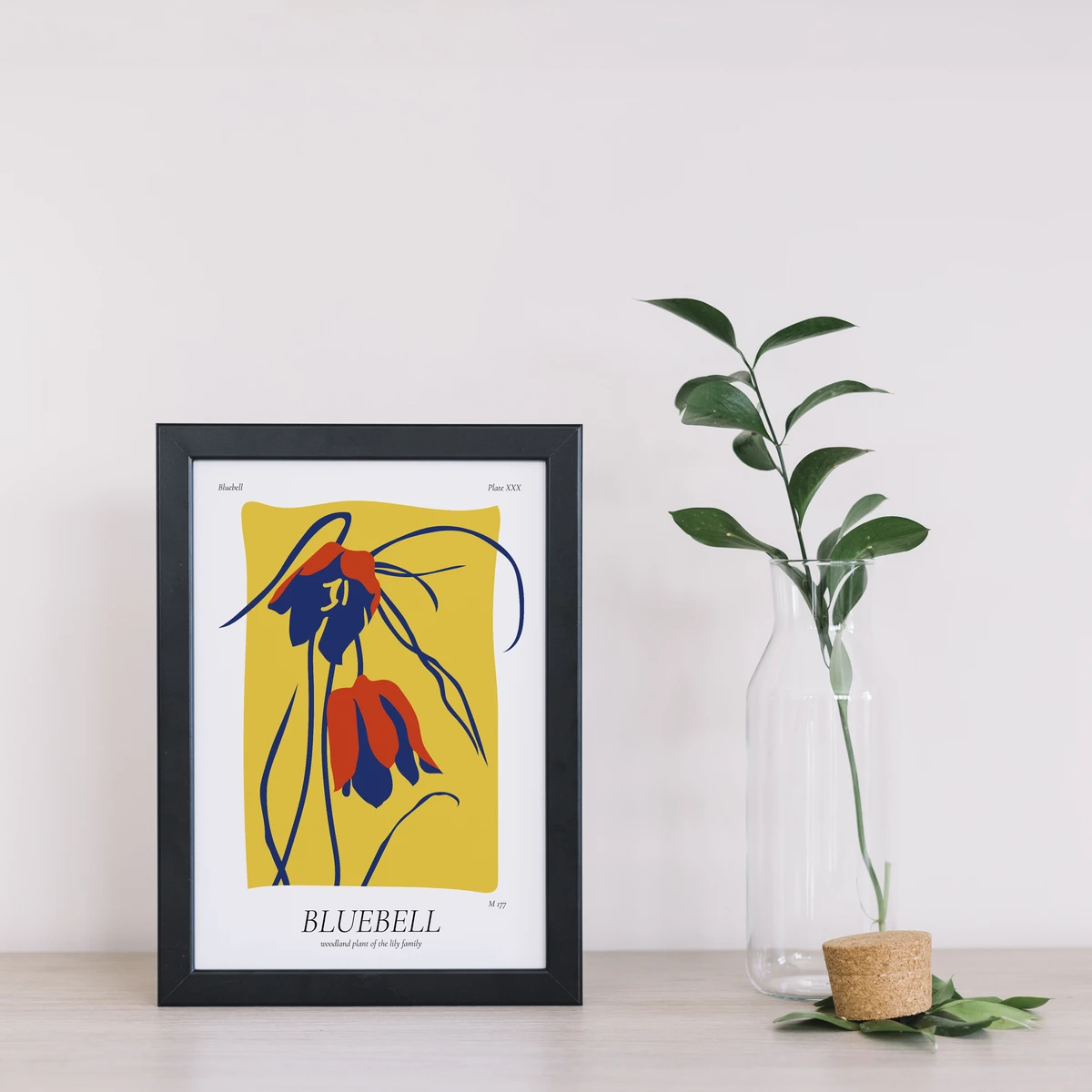 Постер Citydecor Bluebell (1 постер 21x30 см без рамы)