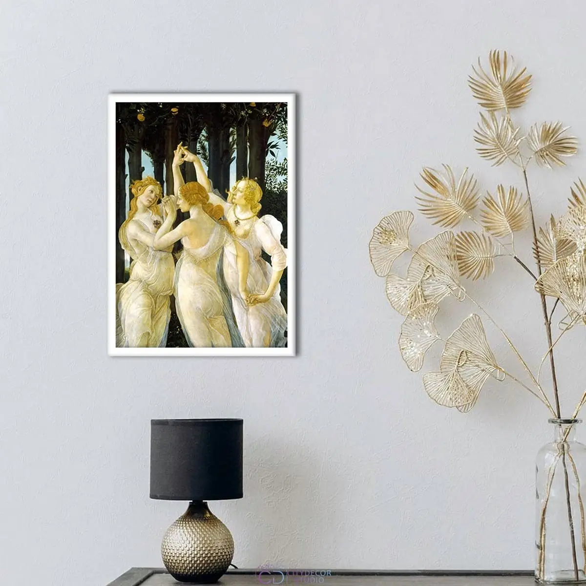 Постер Citydecor "Весна", Сандро Боттичелли. Репродукция (1 постер 21x30 см без рамы)