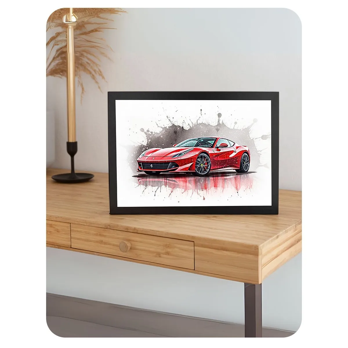 Постер Citydecor Машина арт. 2 (1 постер 21x30 см без рамы)