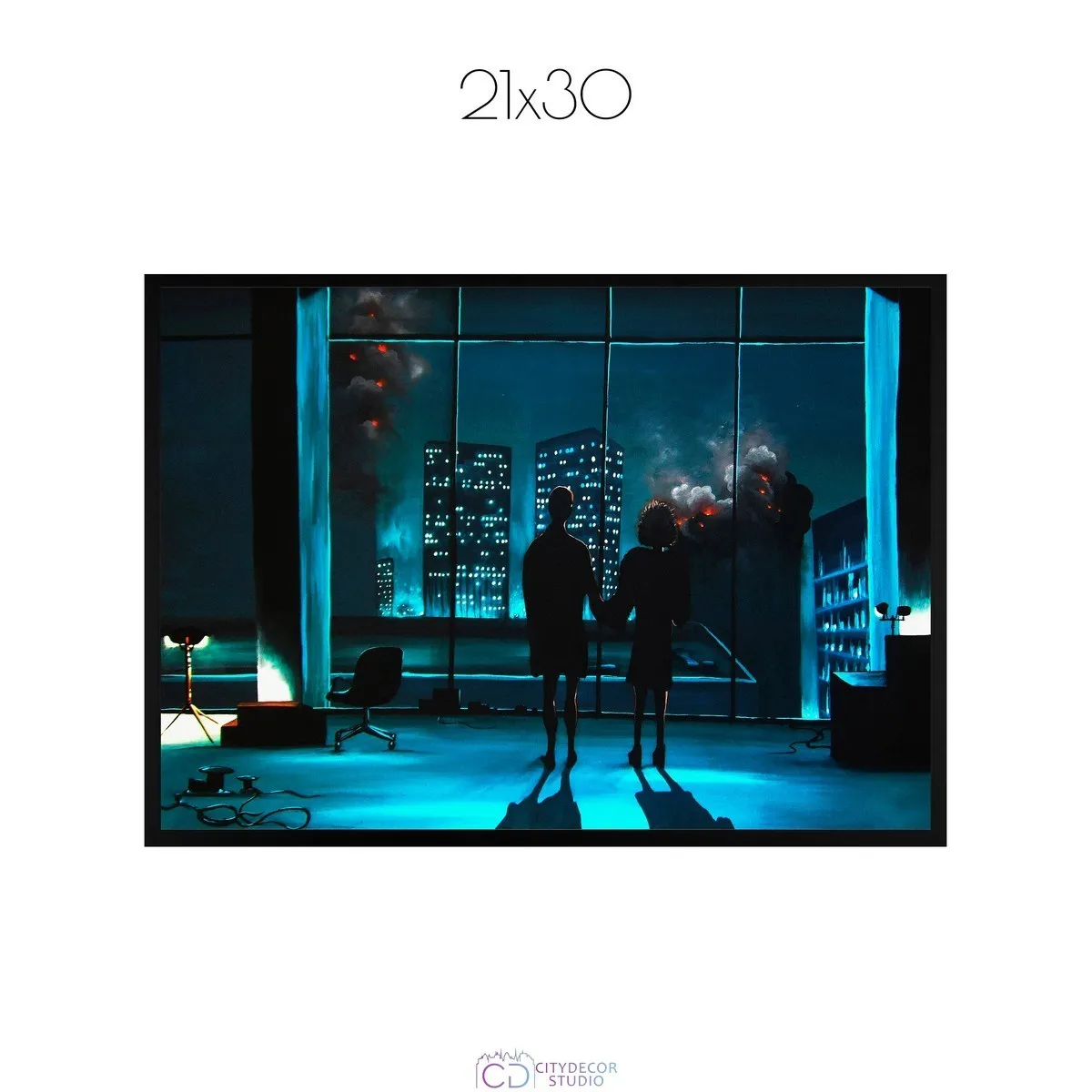 Постер Citydecor Бойцовский Клуб арт. 14 (1 постер 21x30 см без рамы)