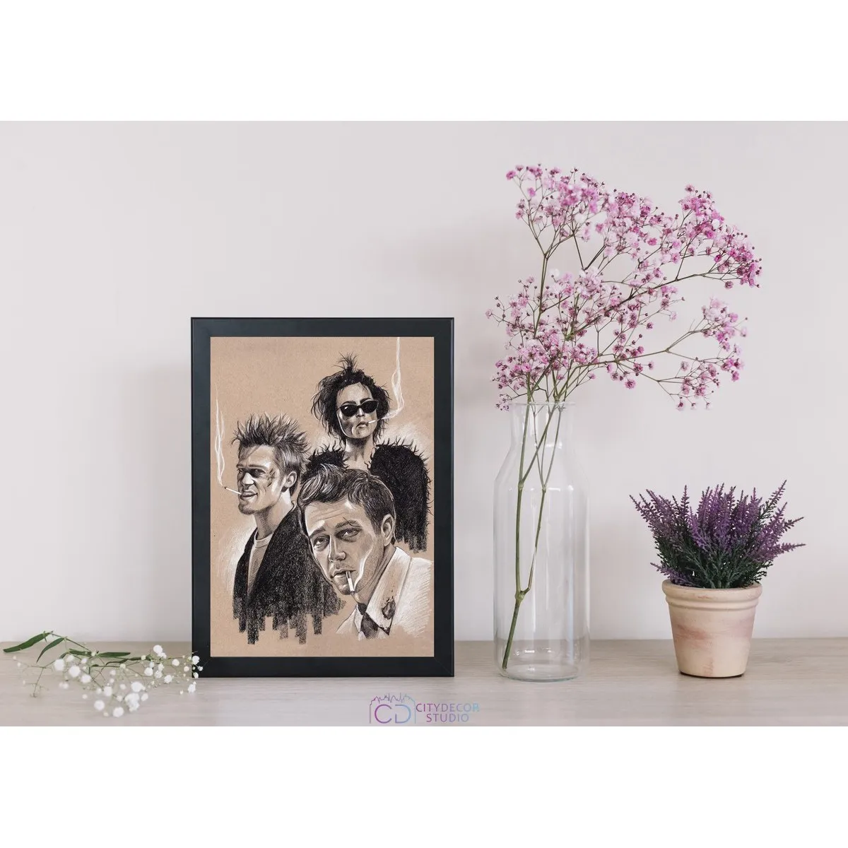 Постер Citydecor Бойцовский Клуб арт. 8 (1 постер 21x30 см без рамы)
