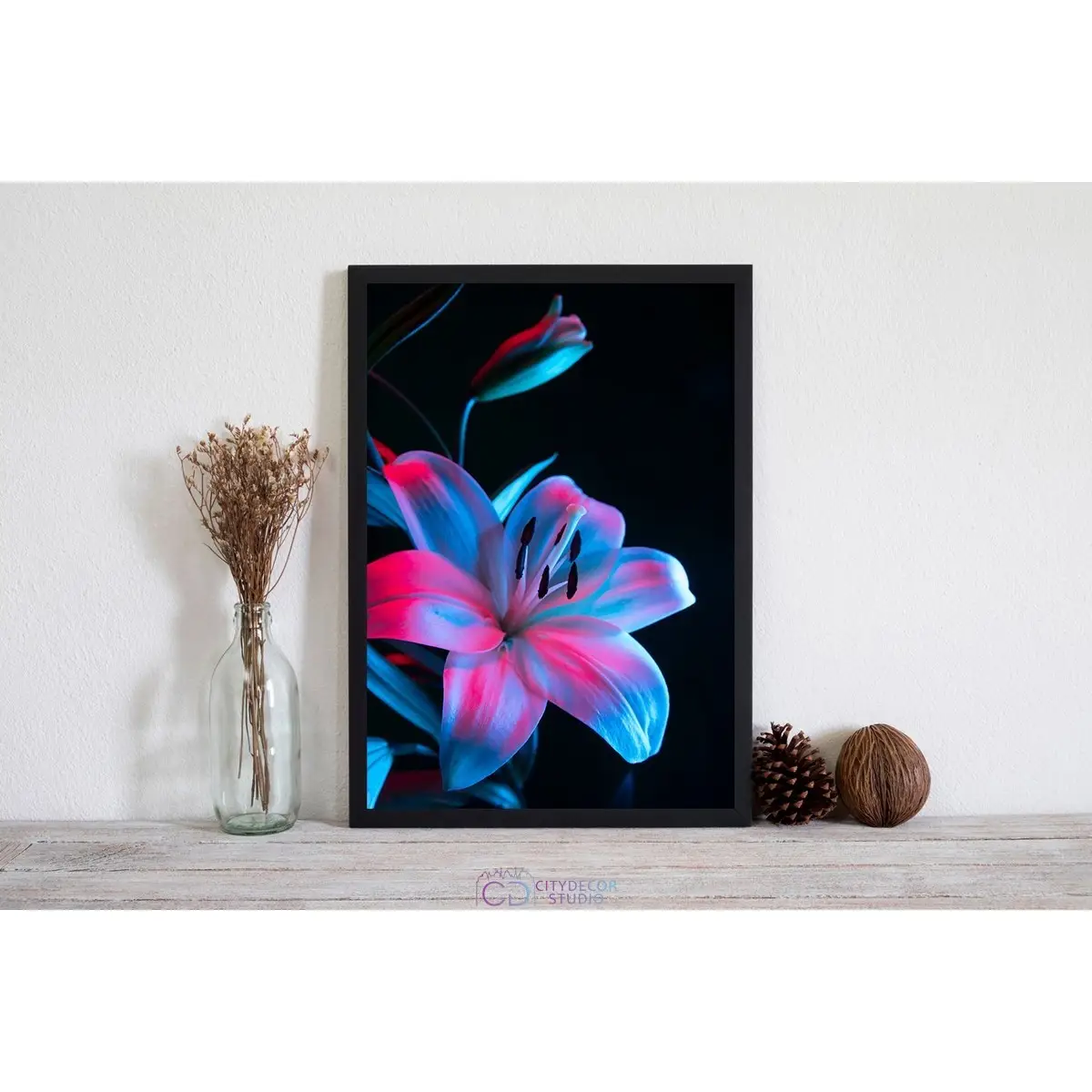 Постер Citydecor Цветы арт. 3 (1 постер 21x30 см без рамы)