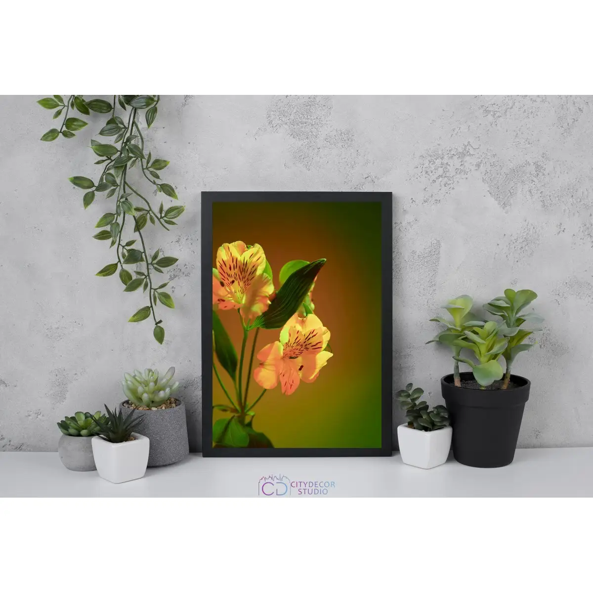Постер Citydecor Цветы арт. 4 (1 постер 21x30 см без рамы)