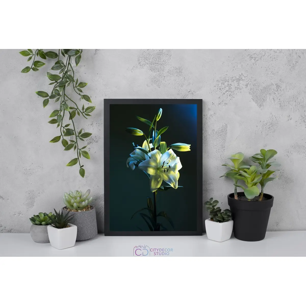 Постер Citydecor Цветы арт. 6 (1 постер 21x30 см без рамы)