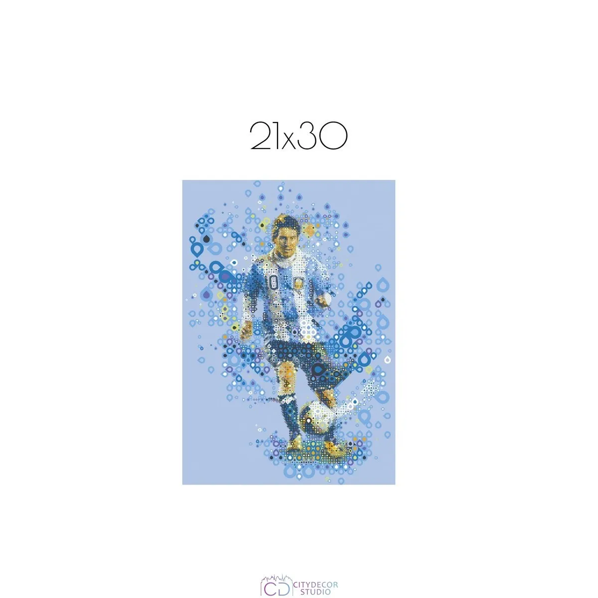 Постер Citydecor Футбол арт. 19 (1 постер 21x30 см без рамы)