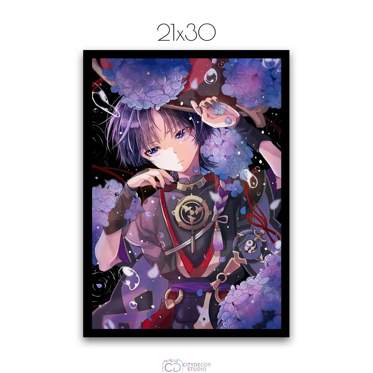 Постер Citydecor Genshin арт. 10 (1 постер 21x30 см без рамы)
