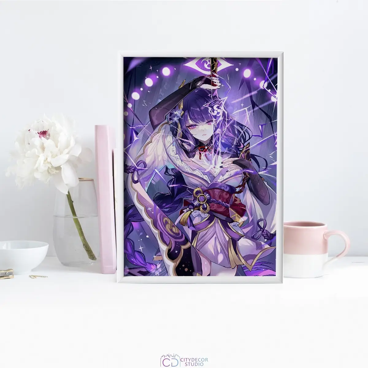 Постер Citydecor Genshin арт. 11 (1 постер 21x30 см без рамы)