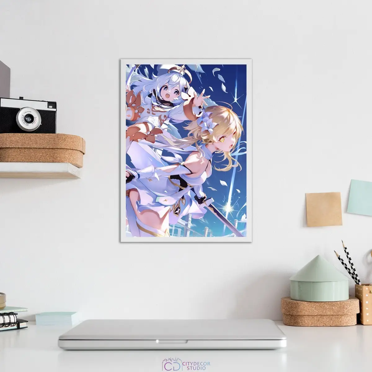 Постер Citydecor Genshin арт. 14 (1 постер 21x30 см без рамы)
