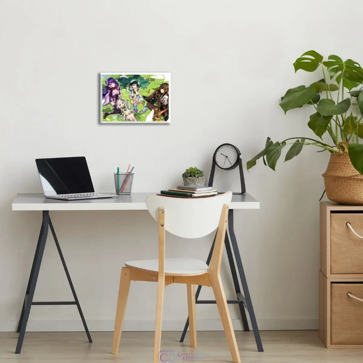 Постер Citydecor Genshin арт. 3 (1 постер 21x30 см без рамы)