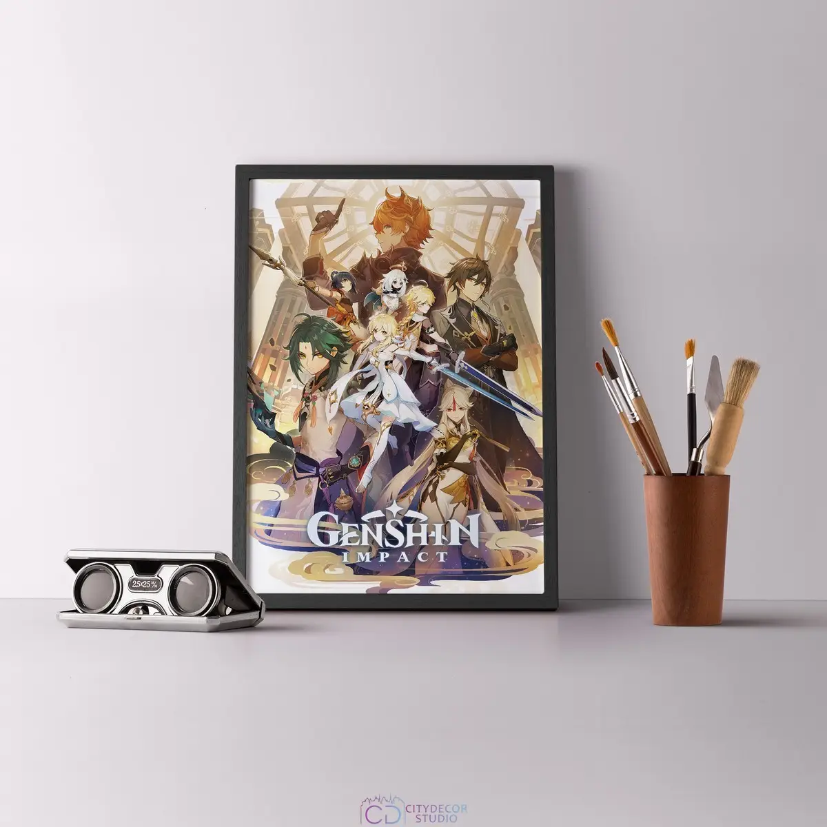 Постер Citydecor Genshin арт. 4 (1 постер 21x30 см без рамы)