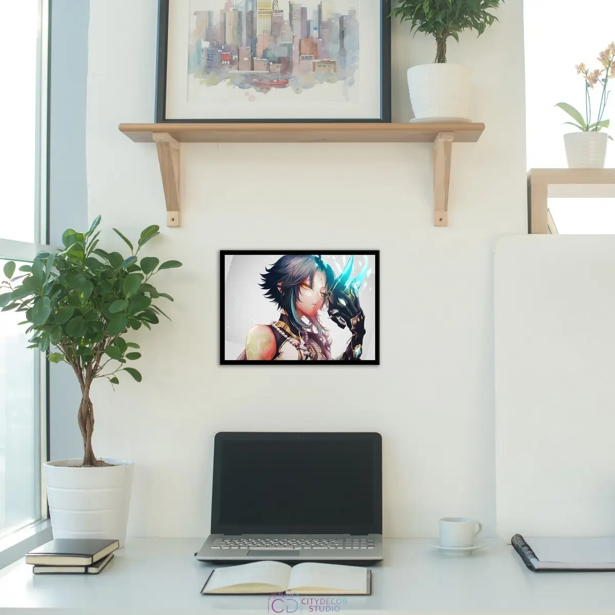 Постер Citydecor Genshin арт. 5 (1 постер 21x30 см без рамы)